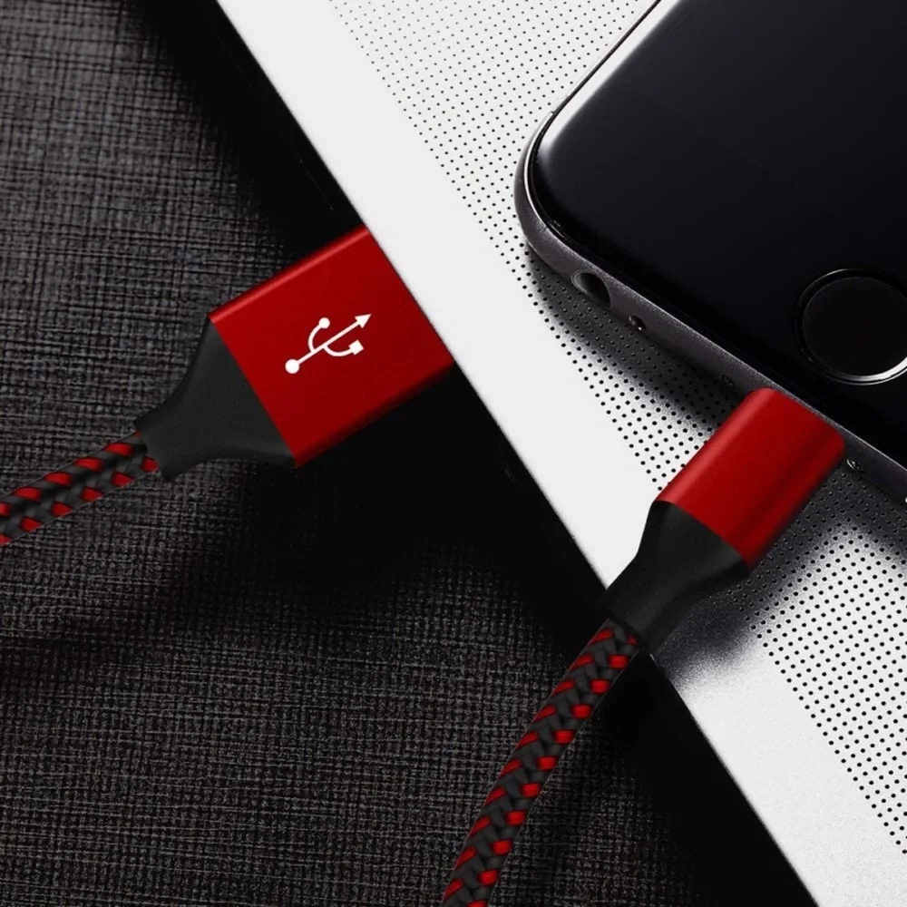 Lightning Cable Fast Charging High Speed Chargers Compatible with iPhone 5 Pack